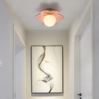 Modern Macaron Resin Cream Flower Ceiling Light