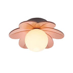 Modern Macaron Resin Cream Flower Ceiling Light
