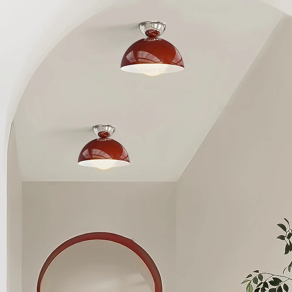 Bauhaus Dome Industrial Metal Ceiling Light