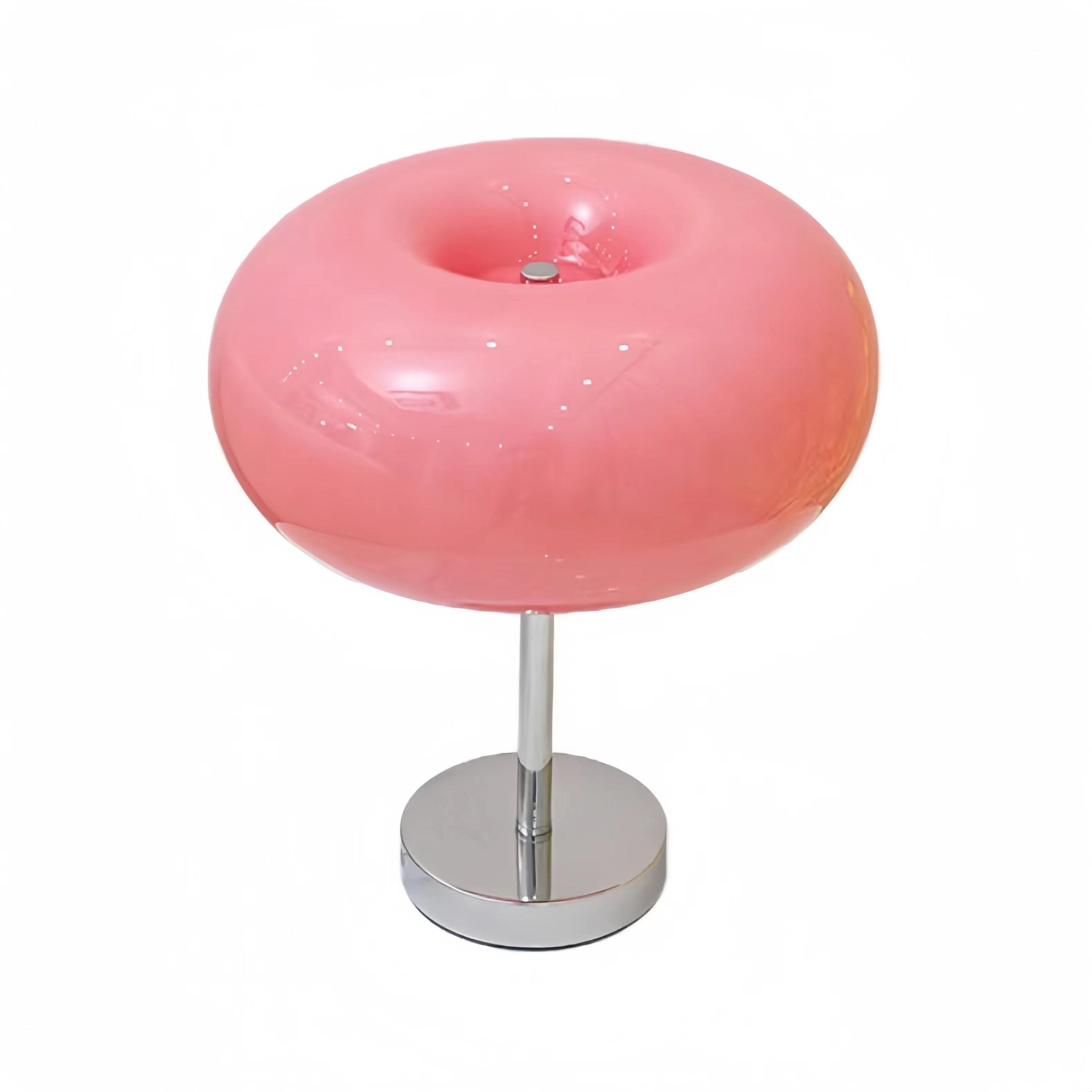 Modern Bauhaus Donut Glass Table Lamp