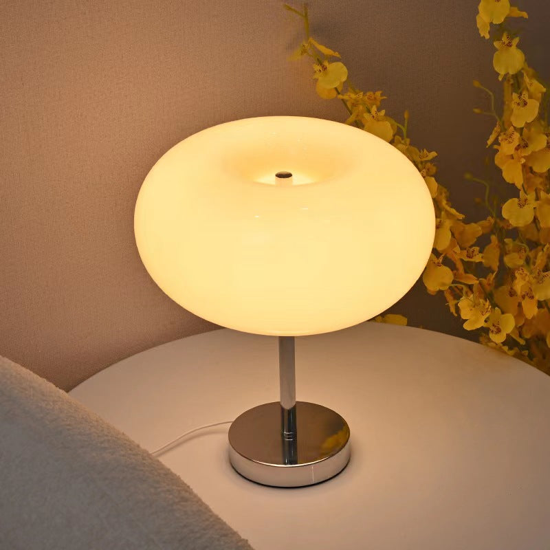 Modern Bauhaus Donut Glass Table Lamp