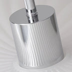 Scandinavian Chamomile Ribbed White Pendant Light