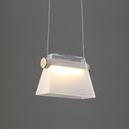 Modern Cowbell LED Handbag Shaped Pendant Light
