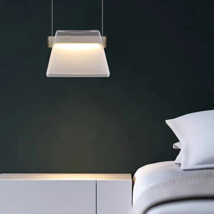 Modern Cowbell LED Handbag Shaped Pendant Light