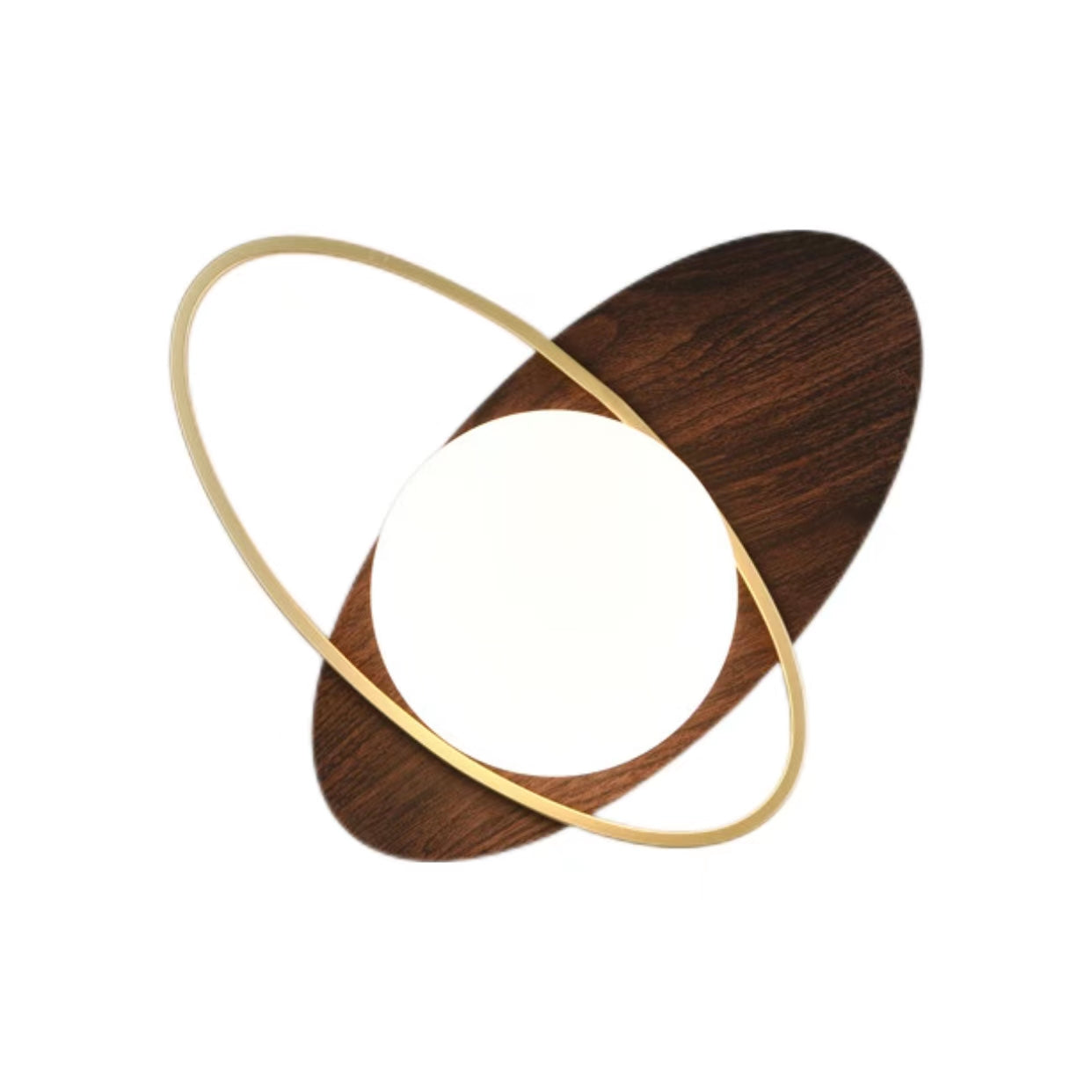 Modern Creative Cross Oval Wall Lamp