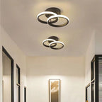 Modern LED Double Ring Ceiling Light