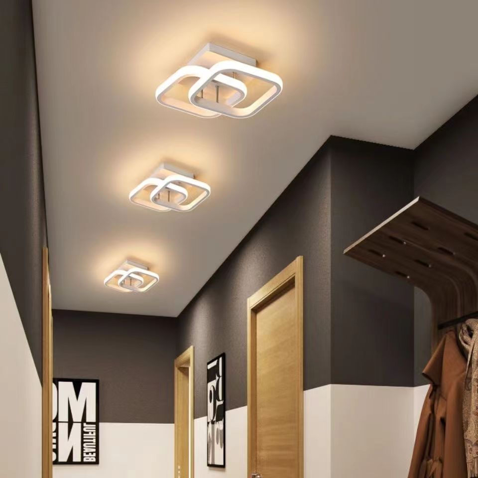 Modern LED Double Ring Ceiling Light