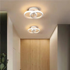 Modern LED Double Ring Ceiling Light