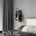 Modern Cylindrical Double Glass Wall Light
