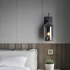 Modern Cylindrical Double Glass Wall Light