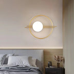 Modern Luxury Metal Ring Wall Light