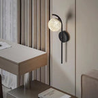 Modern Minimalist Crystal Globe Wall Light
