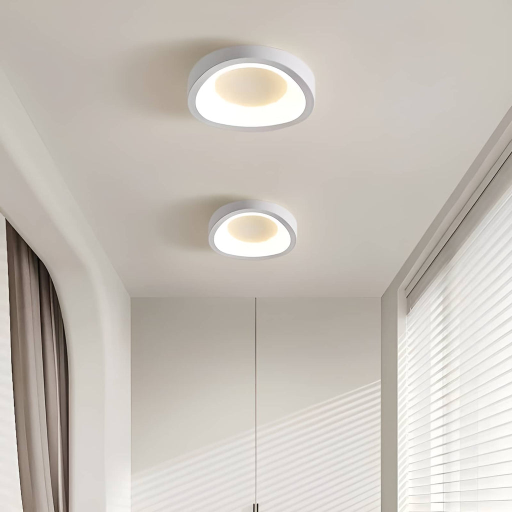 Modern White Wave Cloud Ceiling Light