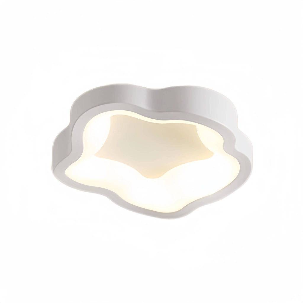 Modern White Wave Cloud Ceiling Light