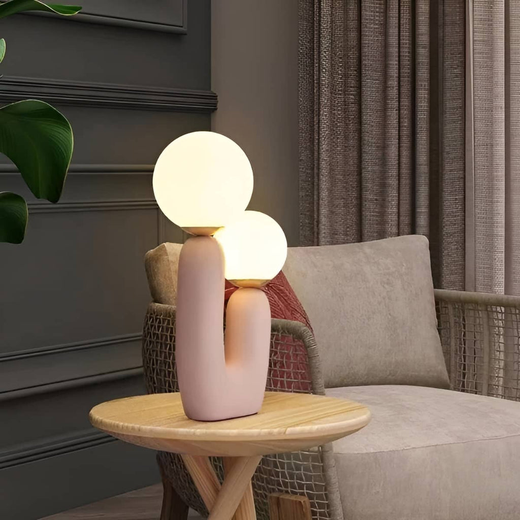 Nordic Oo Rough Contemporary Bedside Lamp
