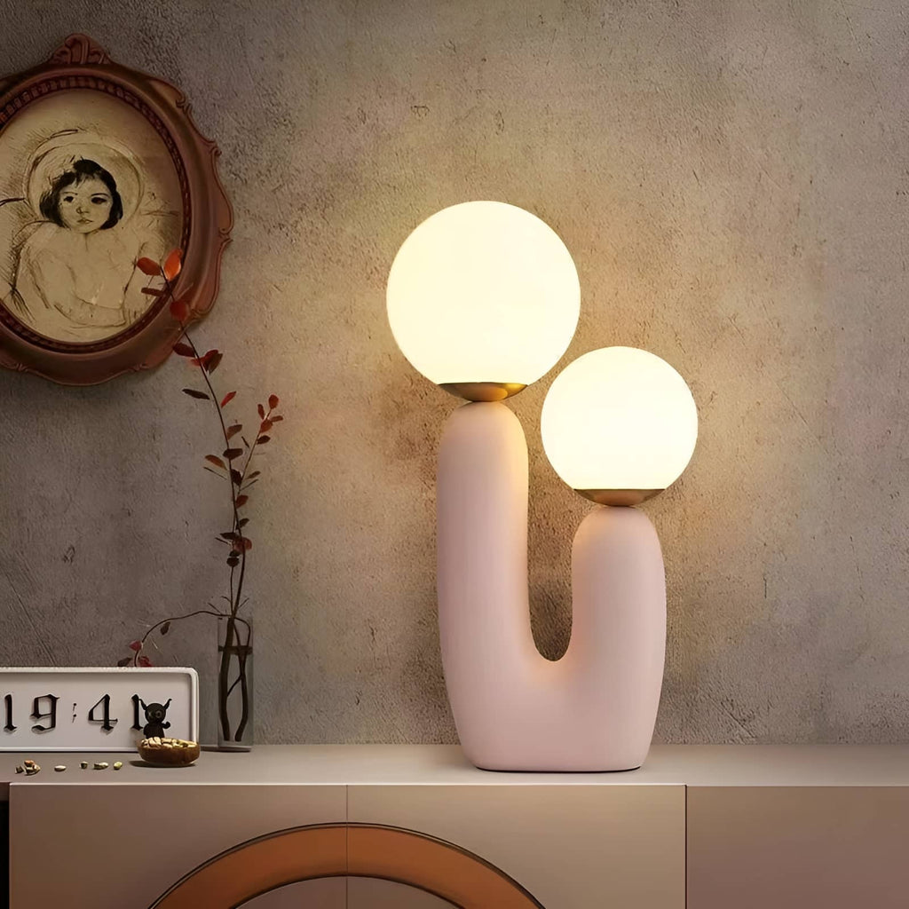 Nordic Oo Rough Contemporary Bedside Lamp
