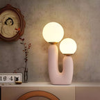 Nordic Oo Rough Contemporary Bedside Lamp