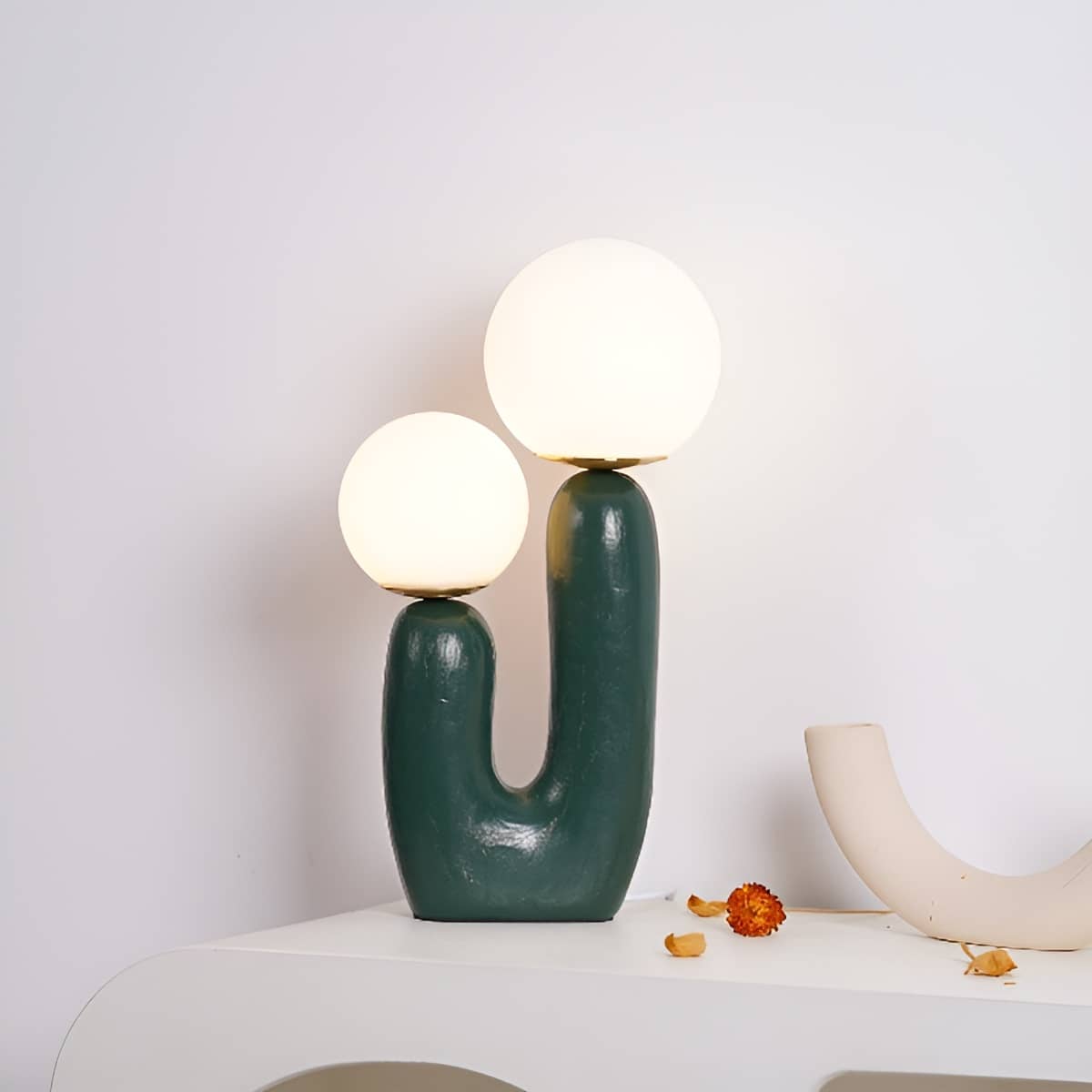 Nordic Oo Rough Contemporary Bedside Lamp