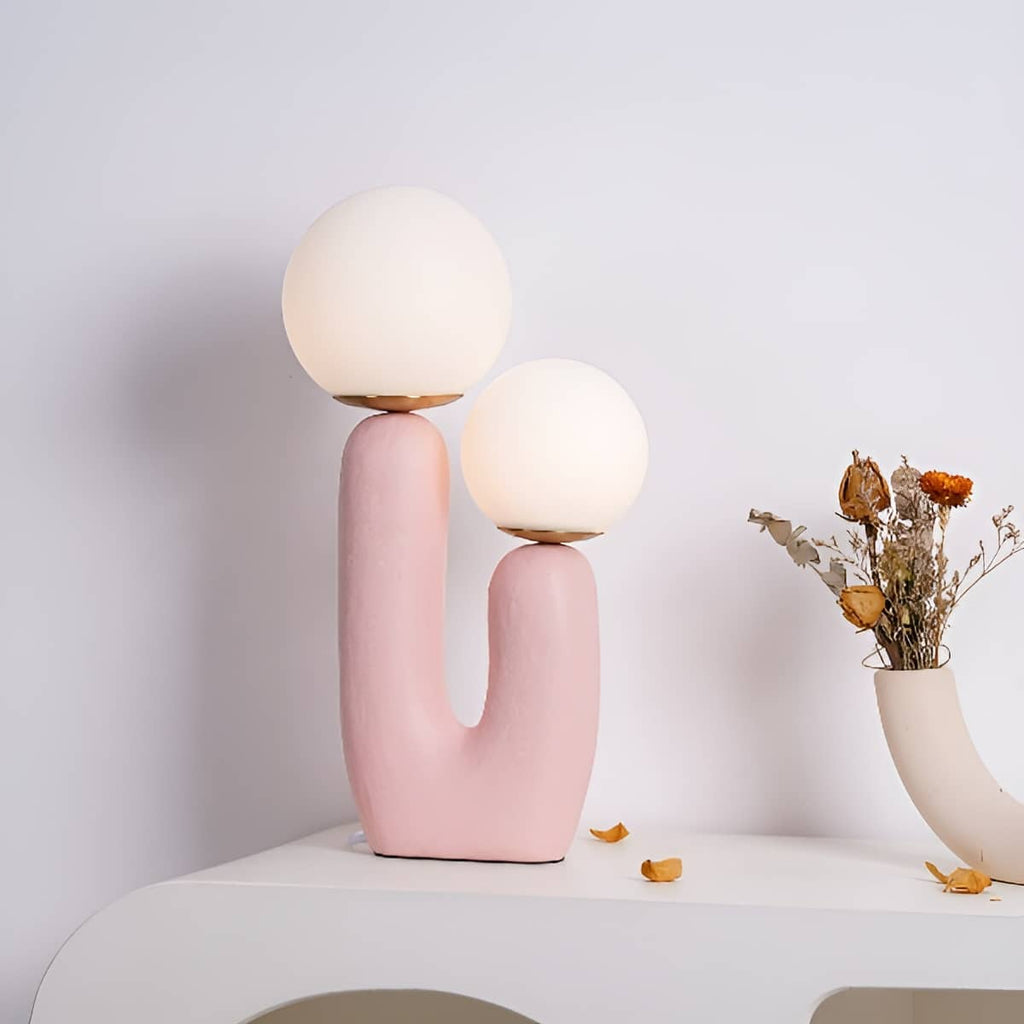 Nordic Oo Rough Contemporary Bedside Lamp