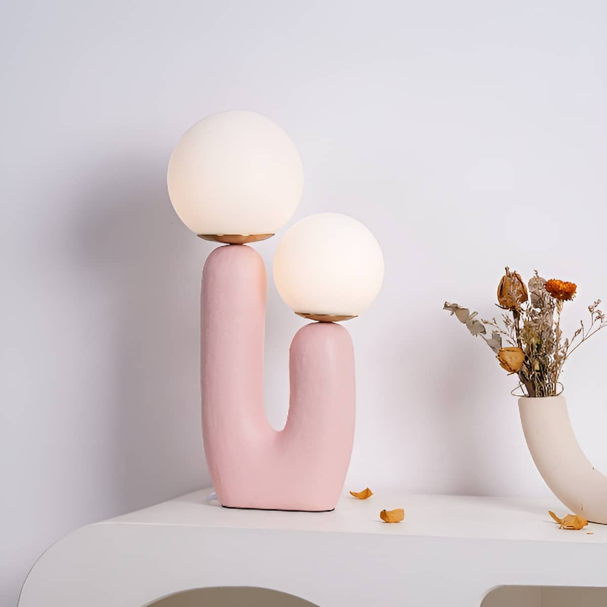 Nordic Oo Rough Contemporary Bedside Lamp