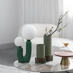 Nordic Oo Rough Contemporary Bedside Lamp
