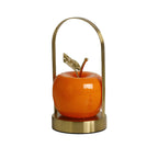 Modern Portable Glass Apple Table Lamp