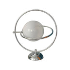 Space Age Rotatable Glass Planet Table Lamp
