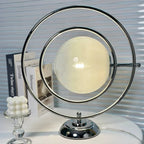 Space Age Rotatable Glass Planet Table Lamp
