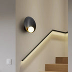 Modern Round Disc Resin Wall Light
