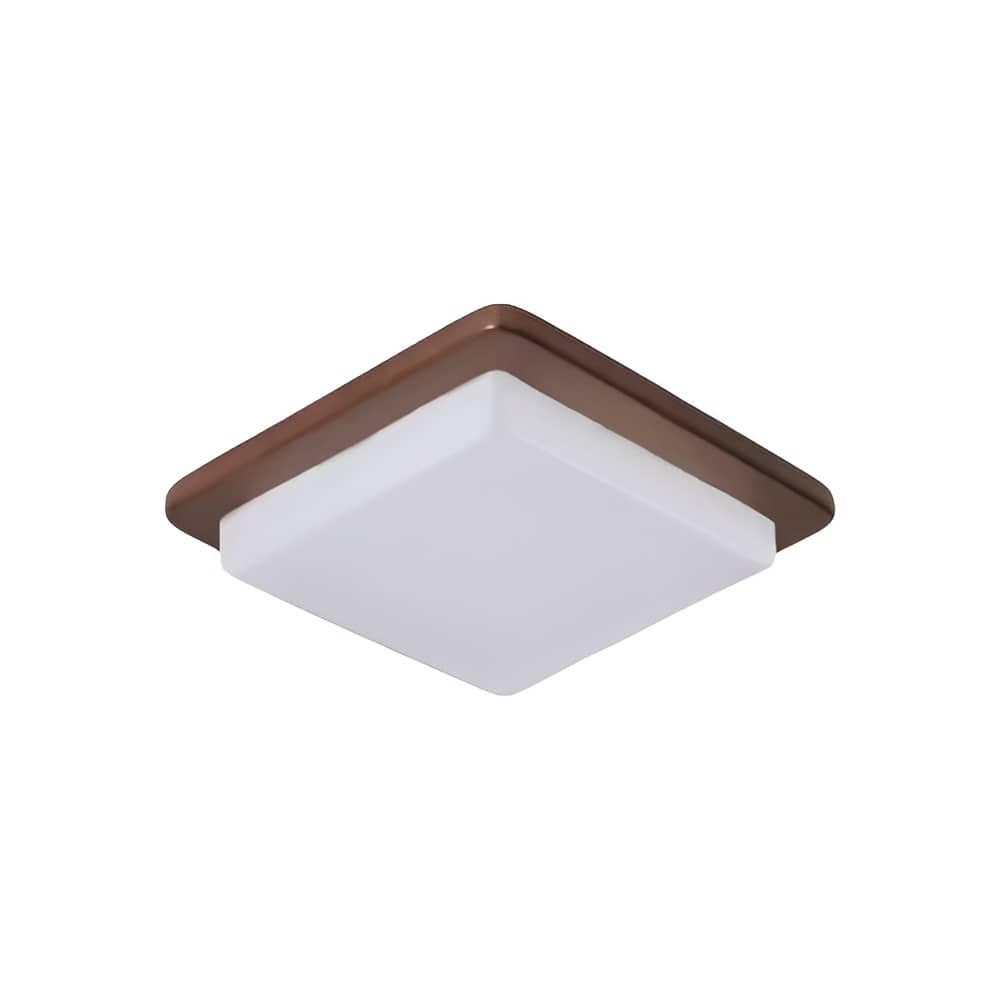 Modern Japanese Wooden Square Ceiling Light