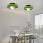 Morandi Decorative Round Glass Ceiling Light