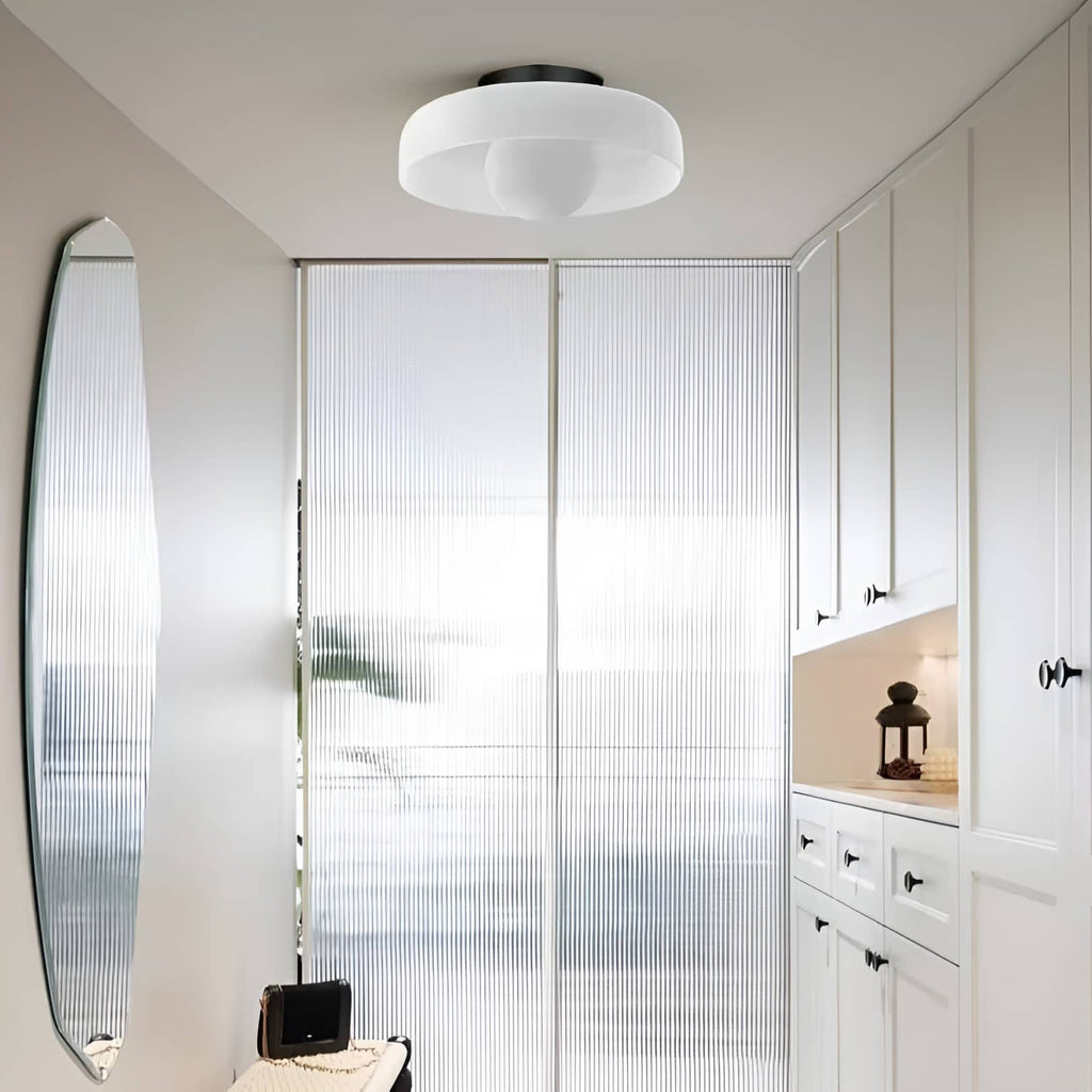 Morandi Decorative Round Glass Ceiling Light