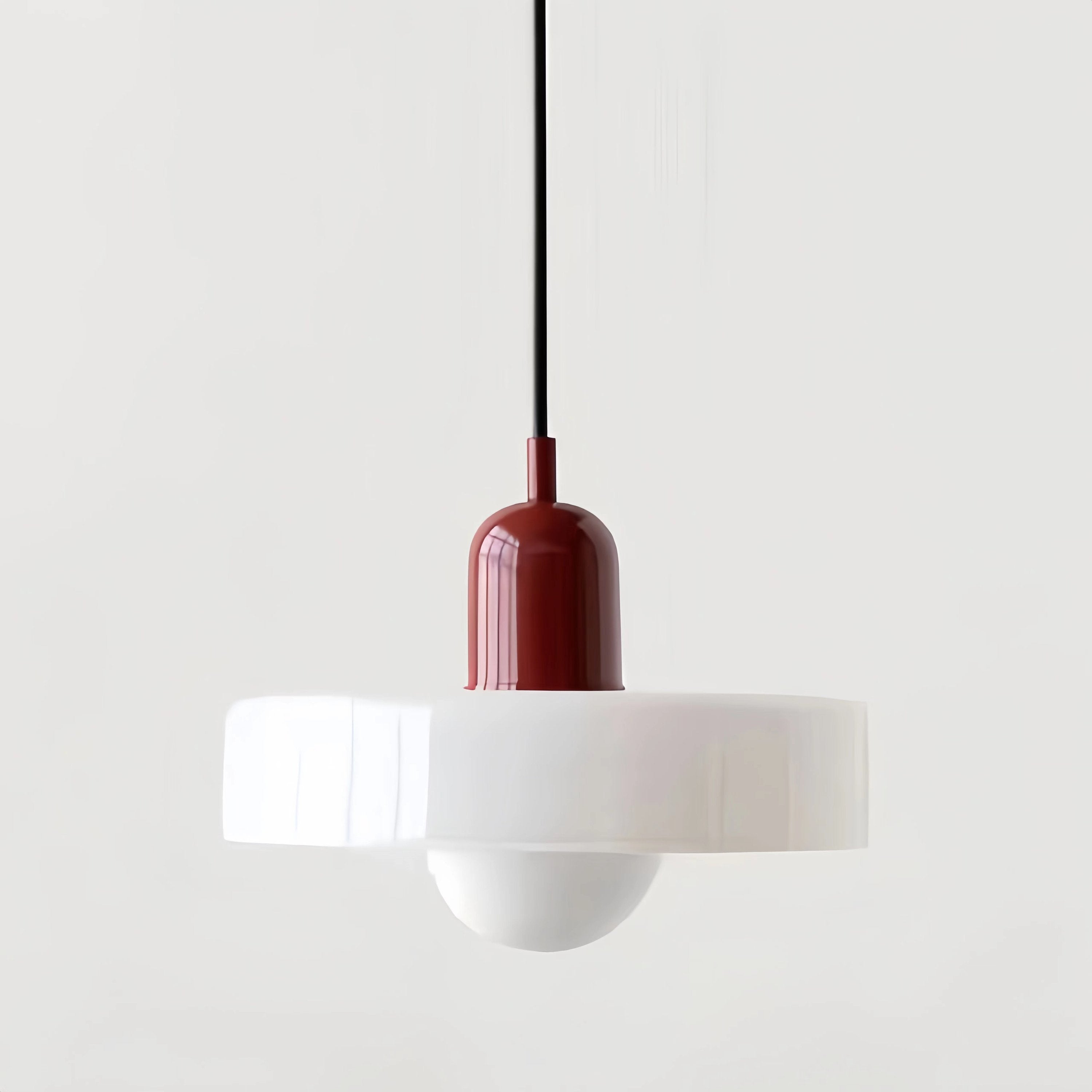 Morandi Glass Disc Pendant Light