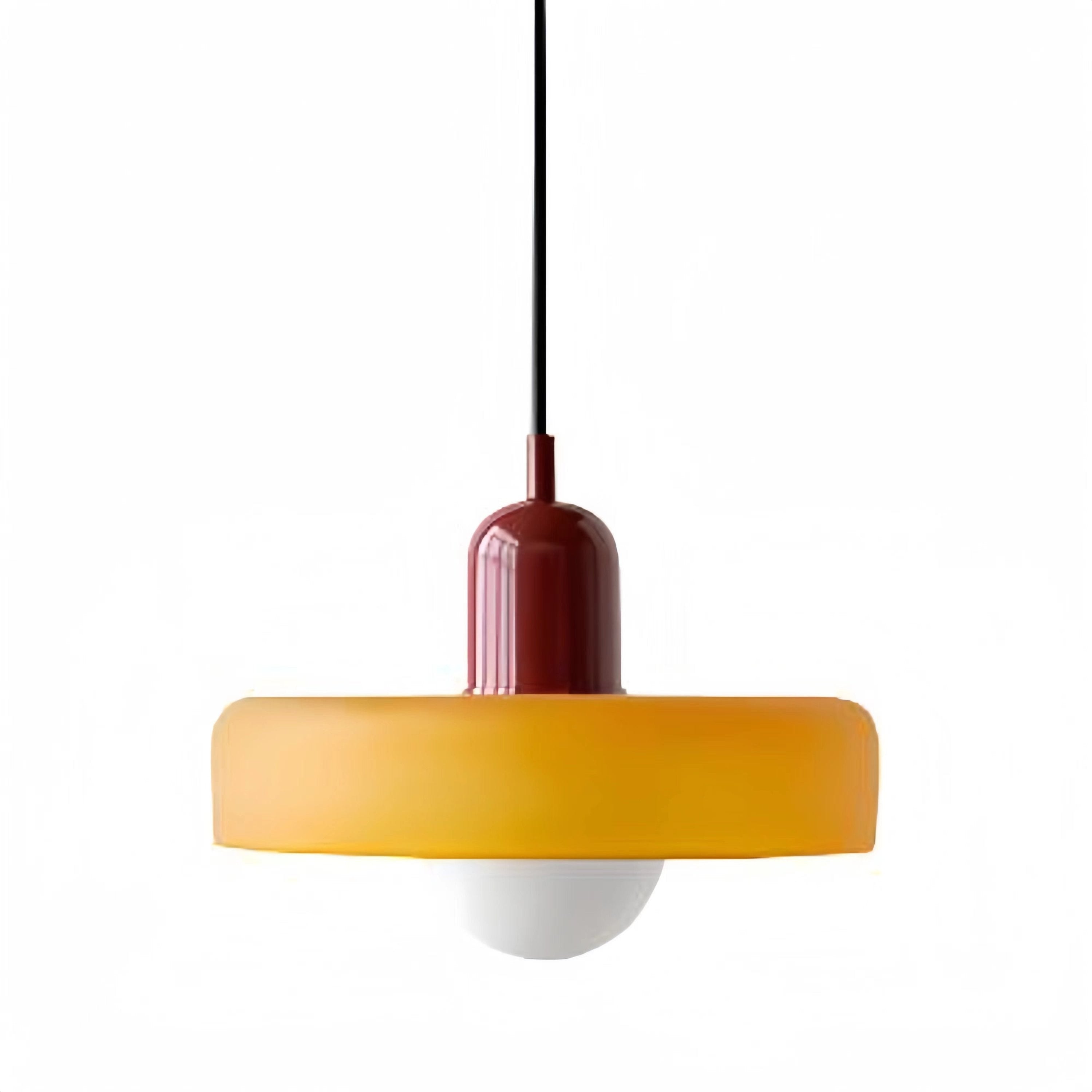 Morandi Glass Disc Pendant Light