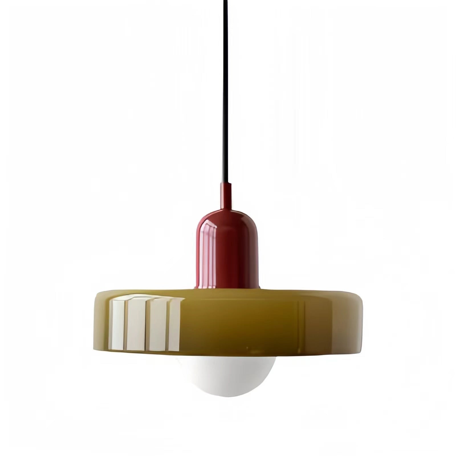 Morandi Glass Disc Pendant Light