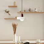 Morandi Glass Disc Pendant Light