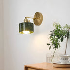 Natural Jade Vintage Dark Green Wall Light