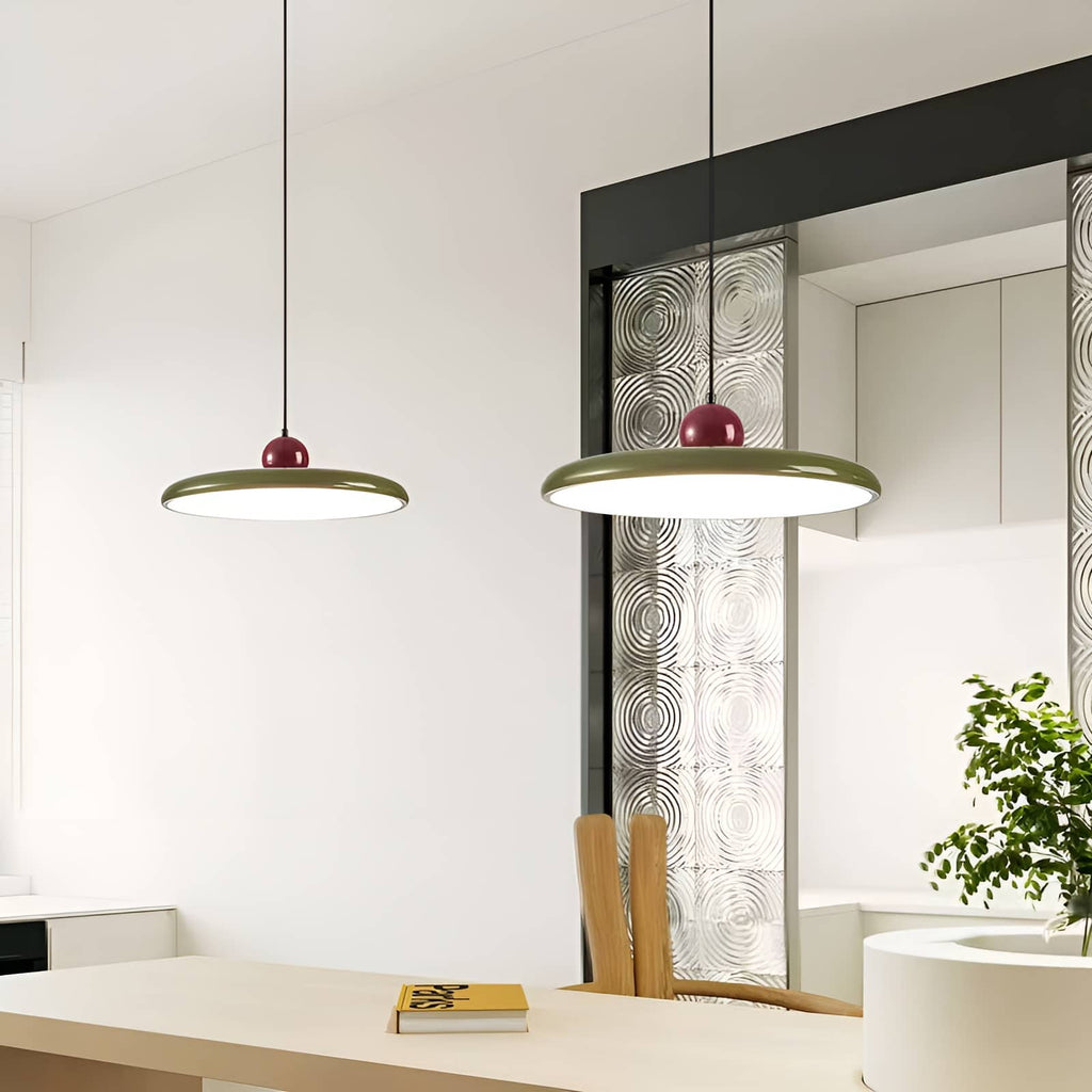 Nordic Bauhaus Flying Disc Pendant Light