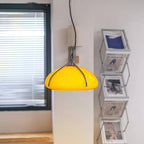Nordic Bauhaus Pumpkin Glass Pendant Light