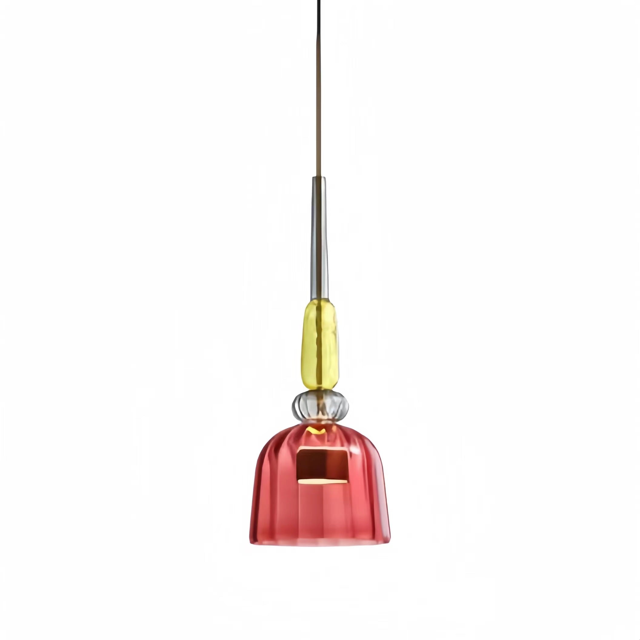 Scandinavian Design Colorful Glass Pendant Light