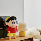 Nordic Creamy Yellow Mushroom Bedside Lamp