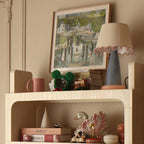Nordic Dreamy Cream Cloth Table Lamp