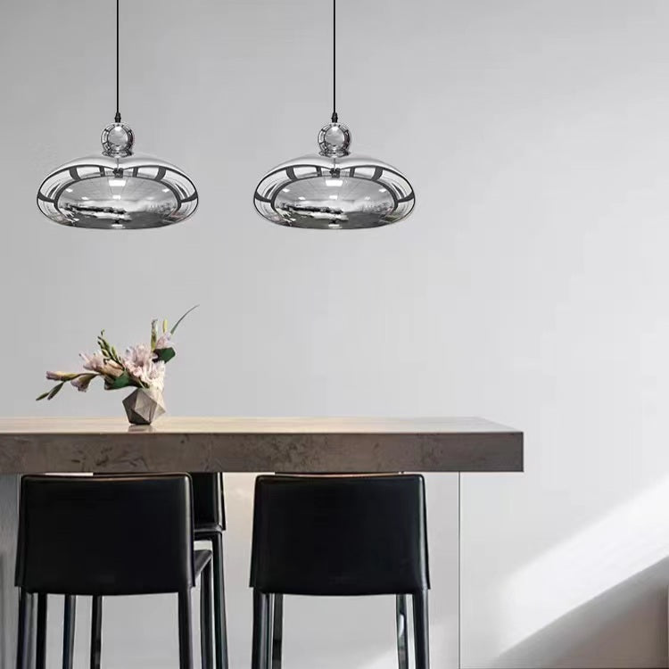 Nordic Bauhaus Style Bowl Shaped Pendant Light