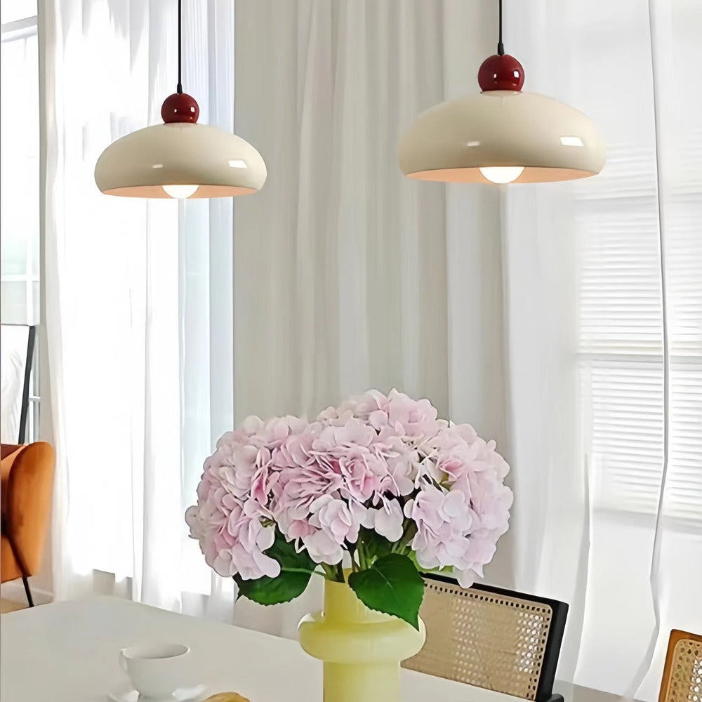 Nordic Bauhaus Style Bowl Shaped Pendant Light