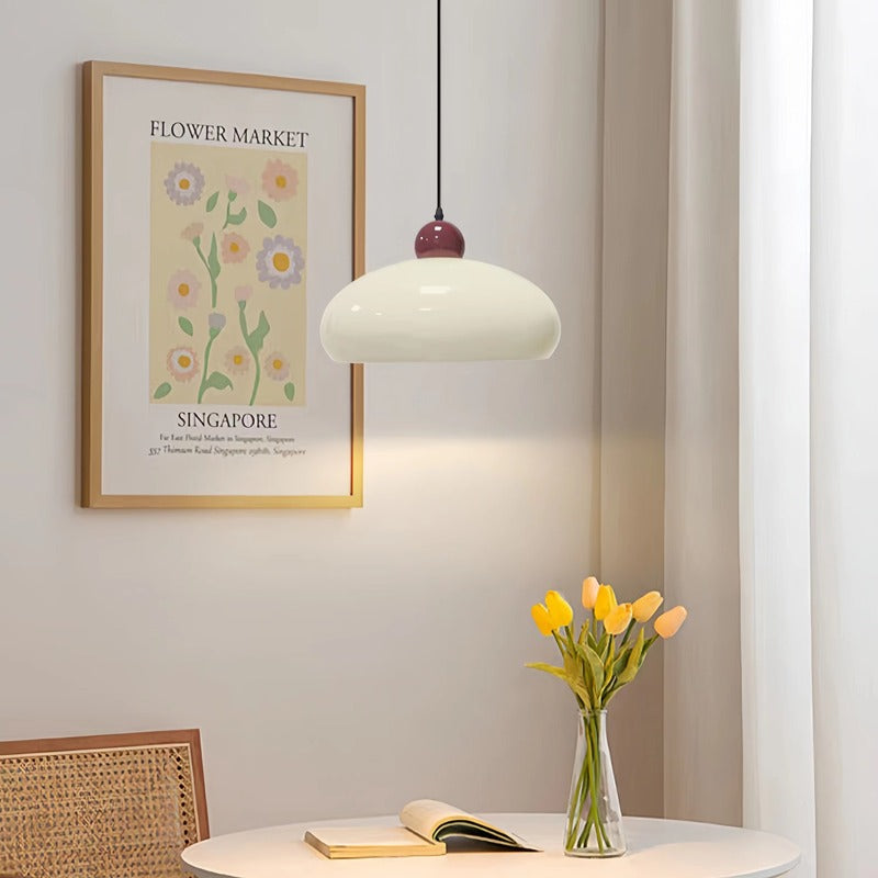 Nordic Bauhaus Style Bowl Shaped Pendant Light