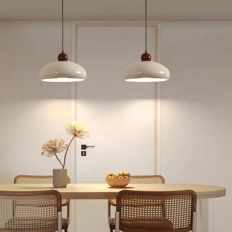 Nordic Bauhaus Style Bowl Shaped Pendant Light
