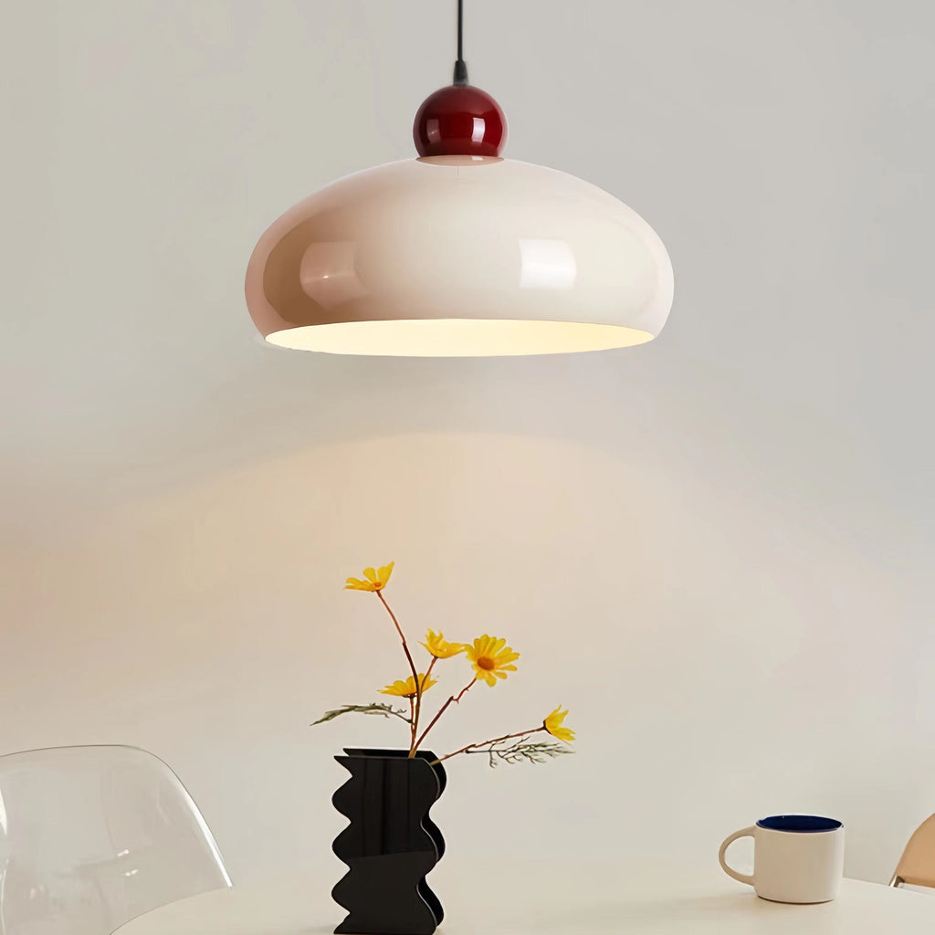 Nordic Bauhaus Style Bowl Shaped Pendant Light