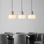 Nordic Modern Cylinder Glass Pendant Light