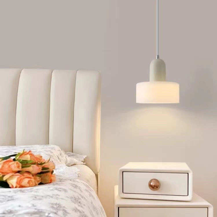 Nordic Modern Cylinder Glass Pendant Light