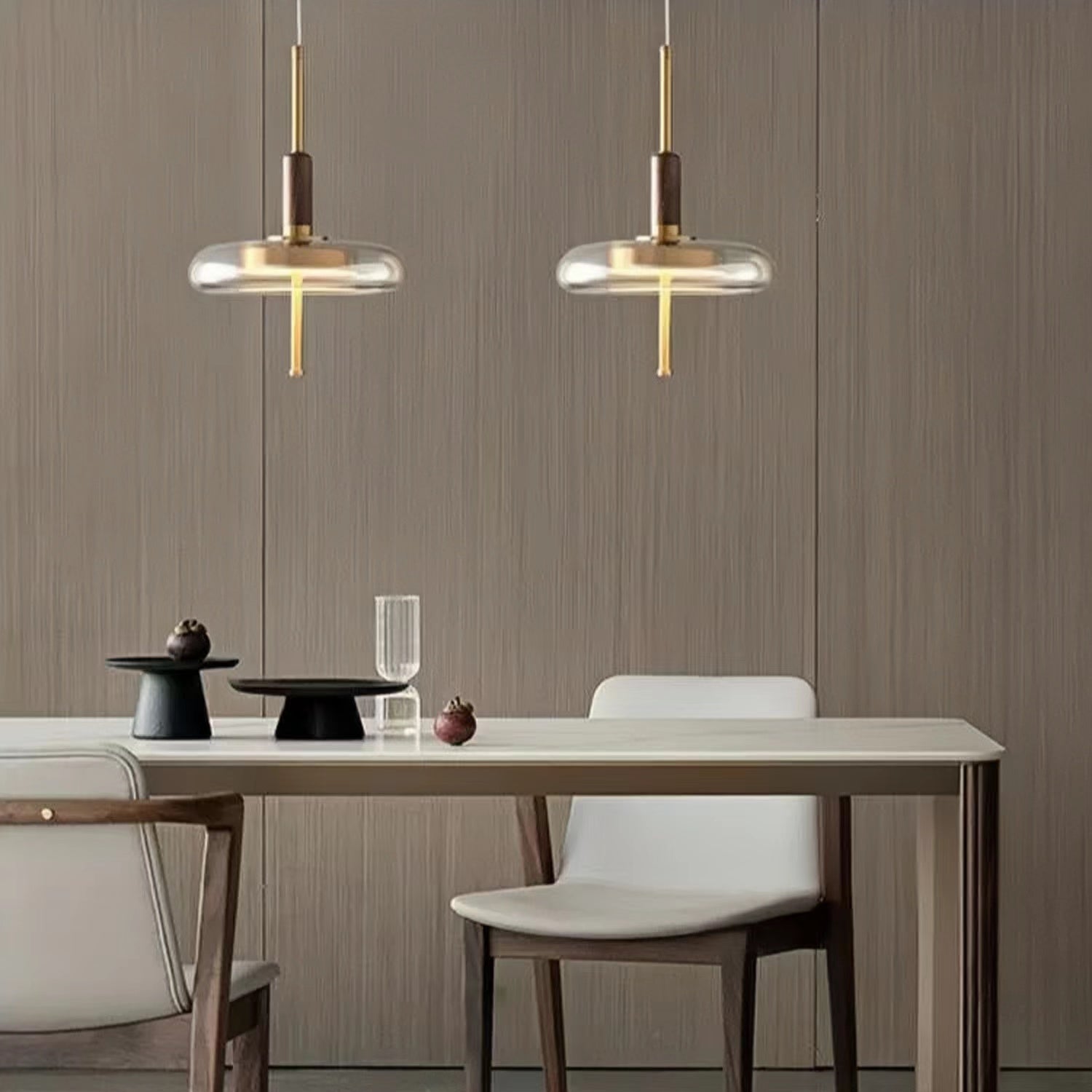 Nordic Modern Luxury Brass Pendant Light
